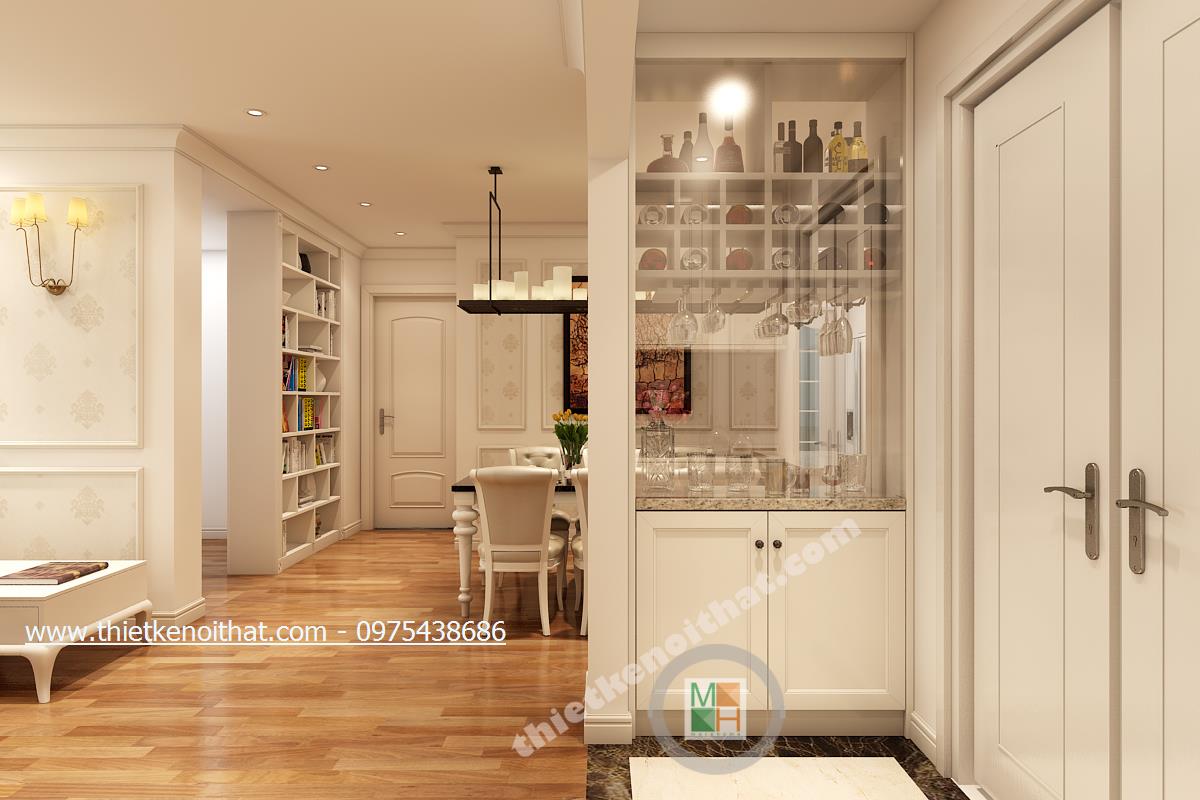 Thi công căn hộ cao cấp tại Mandarin Garden Hòa Phát
